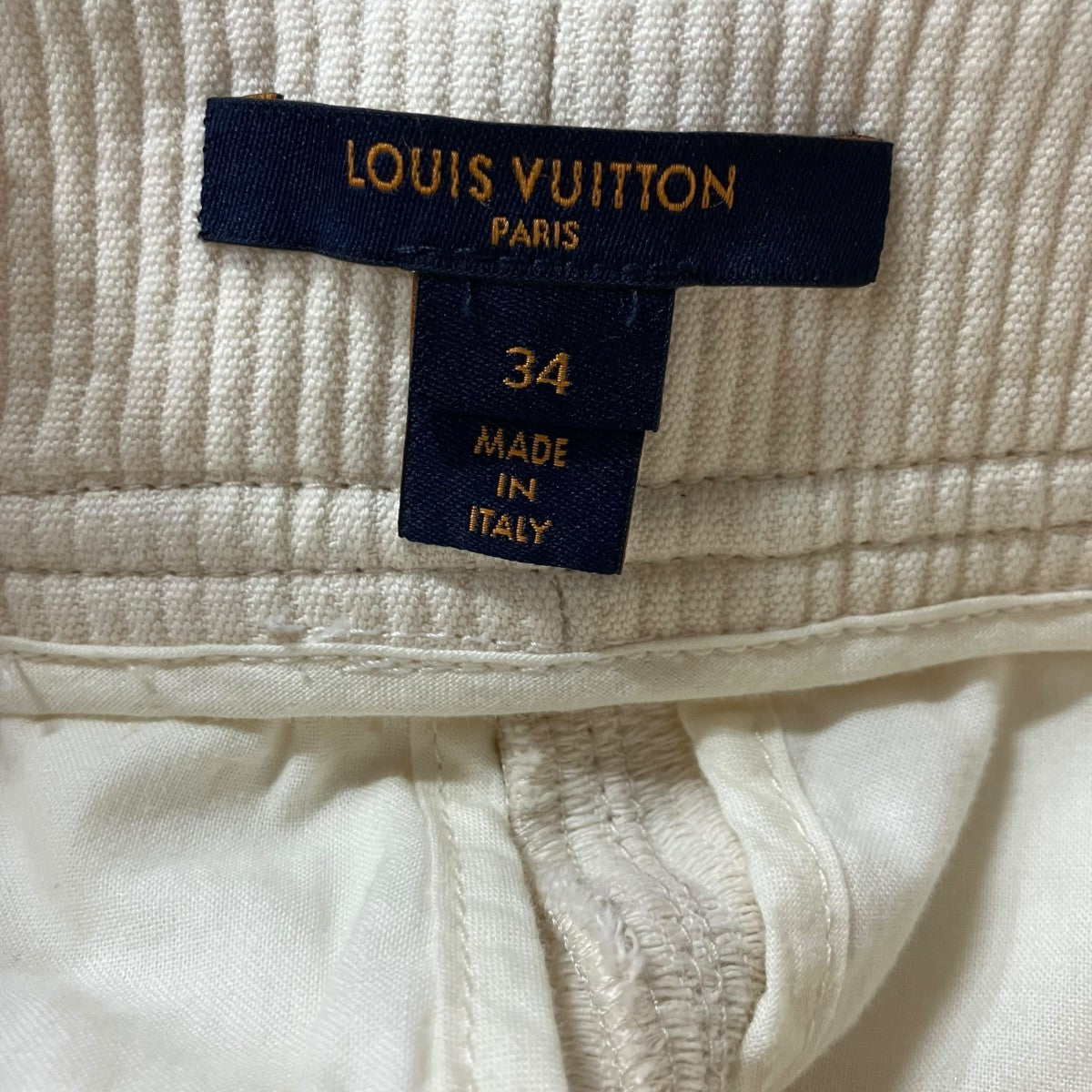 LOUIS VUITTON リブデニムサファリショーツ 古着・中古-5枚目のアイテム画像