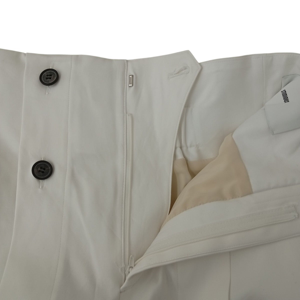 STUDIOUS Stretch Cotton Trousersパンツ125241010 古着・中古-3枚目のアイテム画像