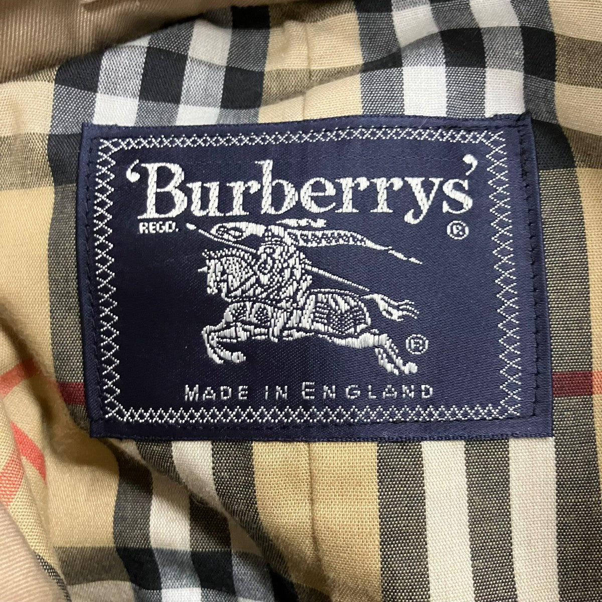 BURBERRY トレンチ コート 古着・中古-5枚目のアイテム画像