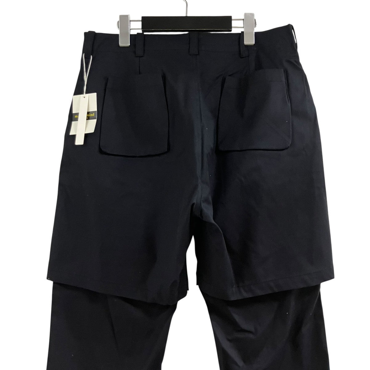 Mastermind JAPAN×OVER THE STRIPES レイヤードデザインパンツ 古着・中古-4枚目のアイテム画像