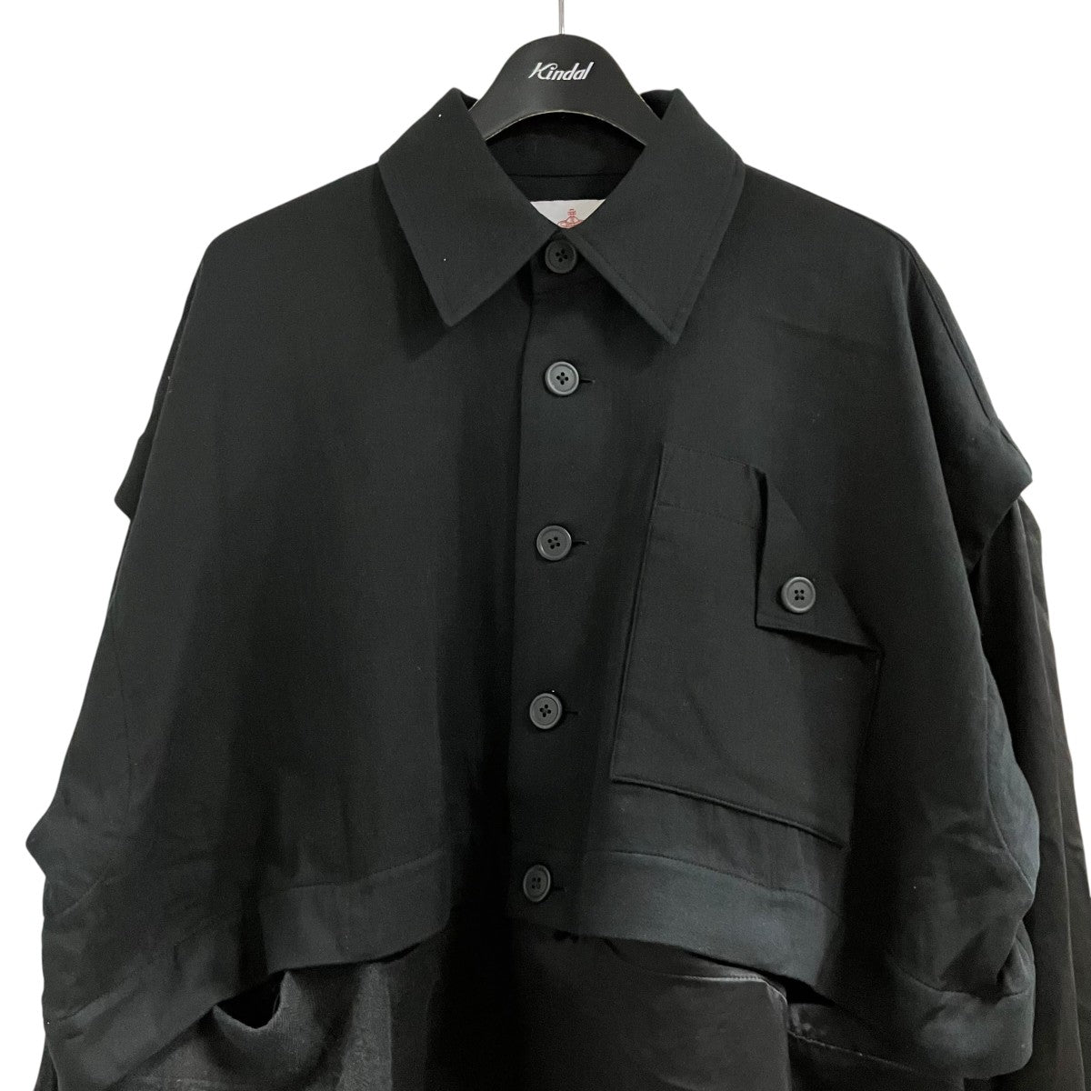 Vivienne Westwood man 切替シャツジャケット 古着・中古-2枚目のアイテム画像