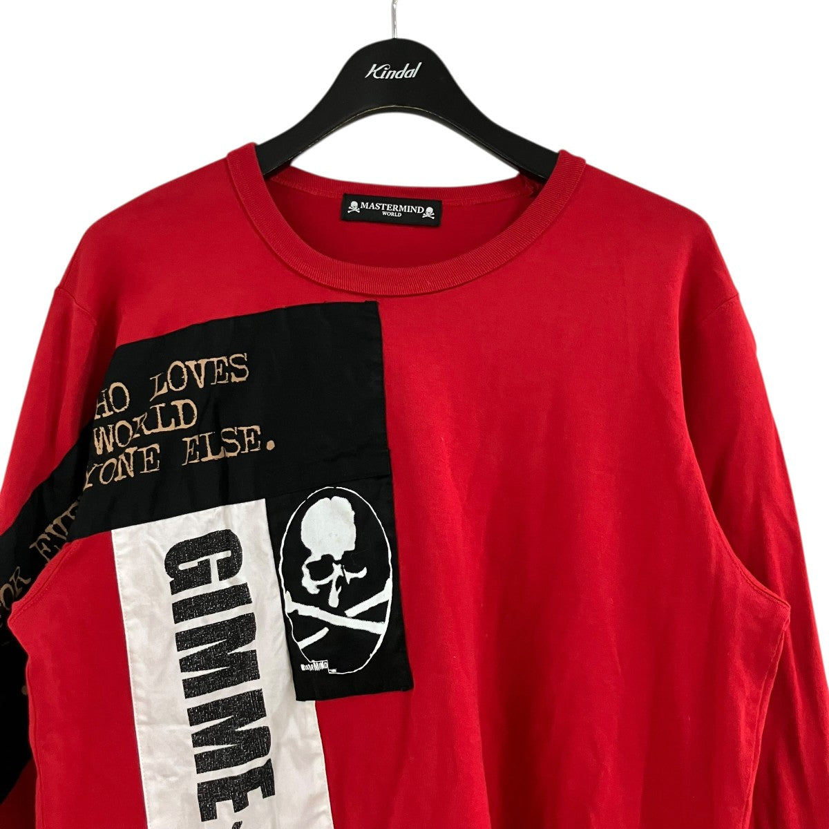 Wa166 Master Mind World マスターマインド Tシャツ MW22S08 オレンジ