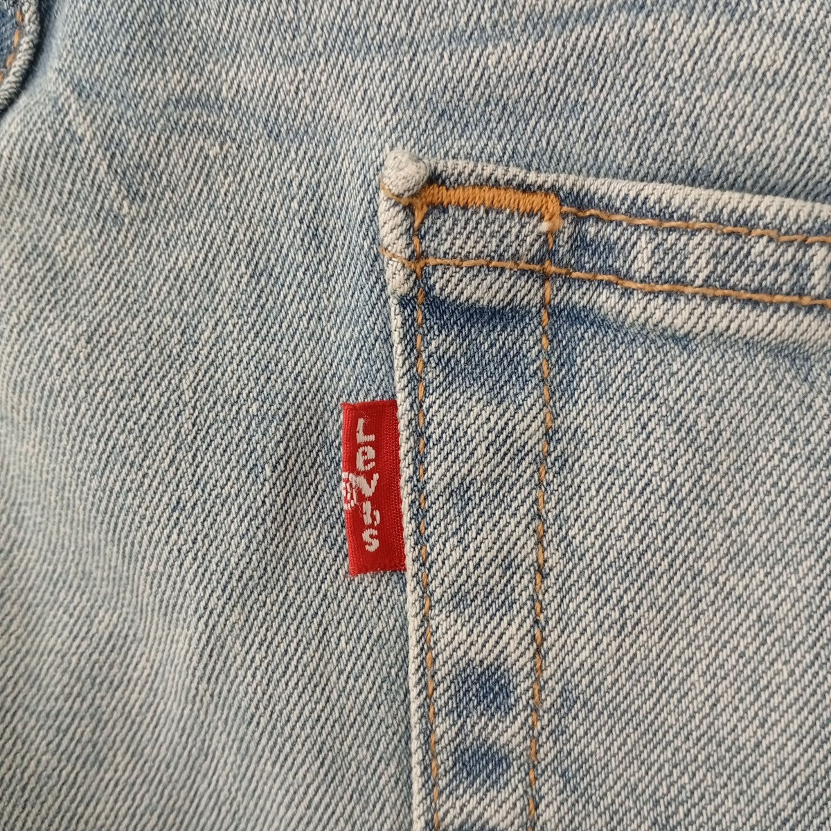 LEVI’S アイスウォッシュデニムパンツ 古着・中古-6枚目のアイテム画像