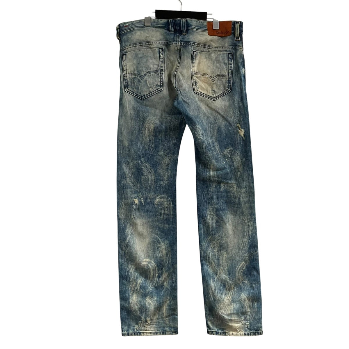 DIESEL(ディーゼル) クラッシュ加工デニムパンツ WASH0886P インディゴ