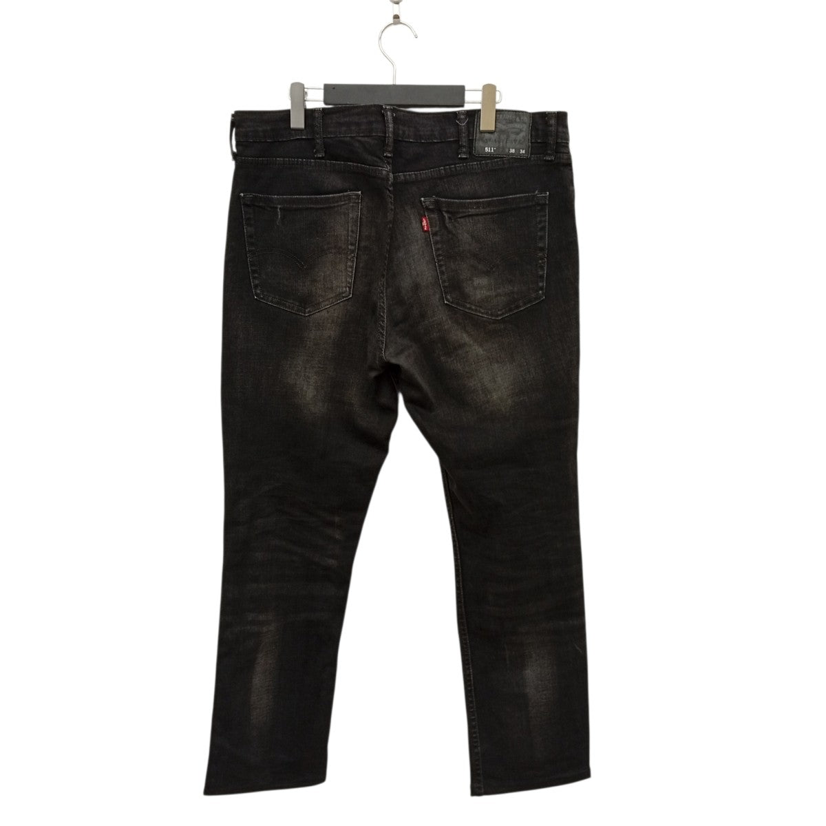 LEVI’S ブラックデニムパンツ 古着・中古-2枚目のアイテム画像