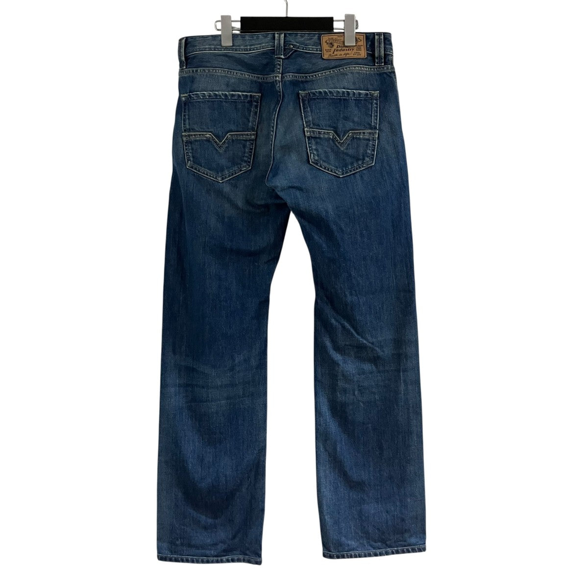 DIESEL ウォッシュド加工ストレートデニムパンツ 古着・中古-3枚目のアイテム画像