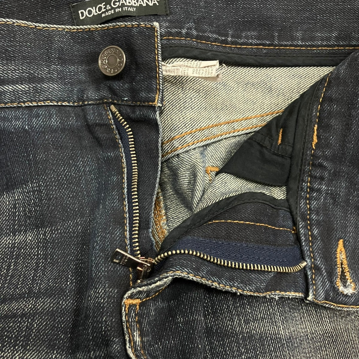 クラッシュ加工ウォッシュドデニムパンツG374LP/G8H50