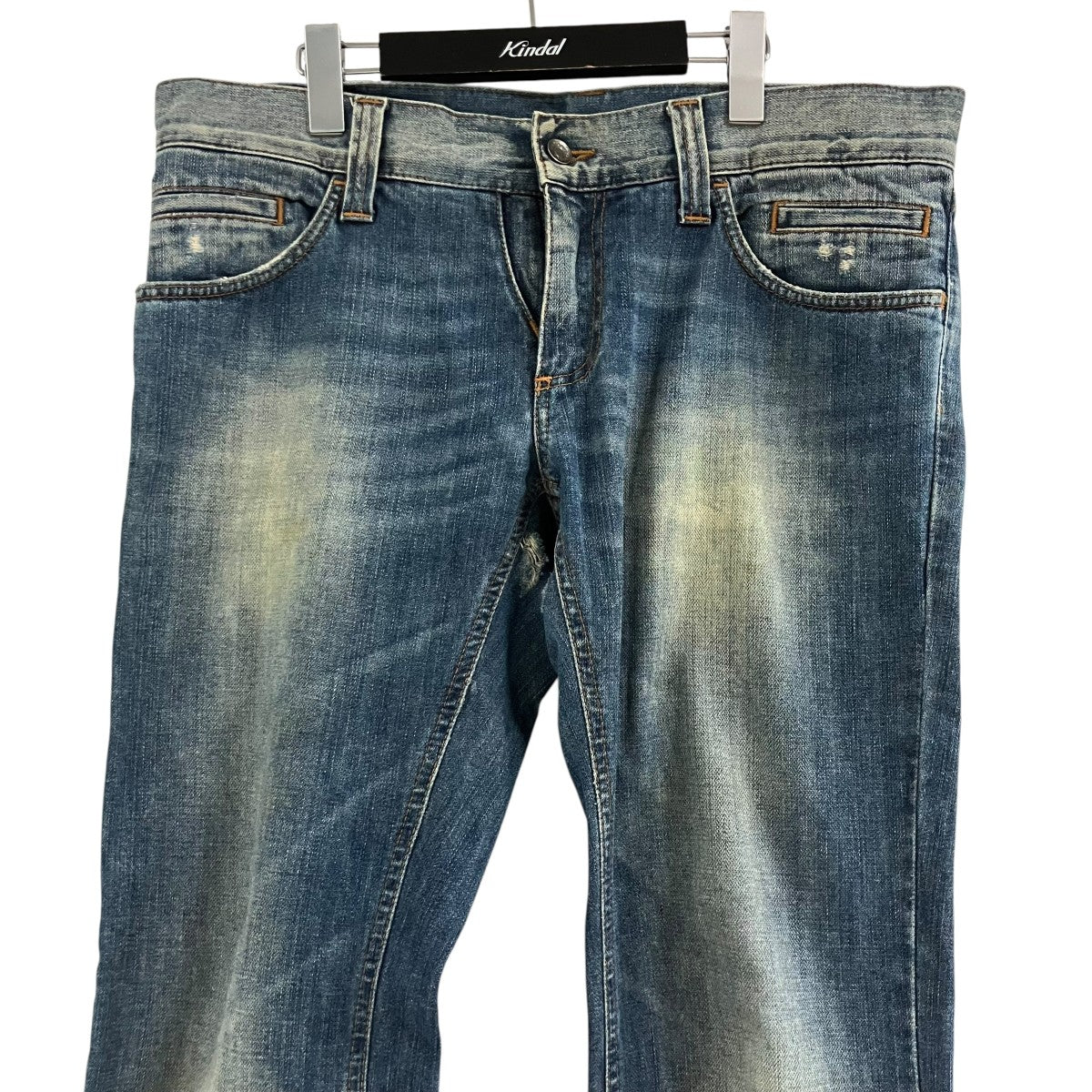 DOLCE ＆ GABBANA ダメージ加工デニムパンツG33GLD/G8A35 古着・中古-2枚目のアイテム画像