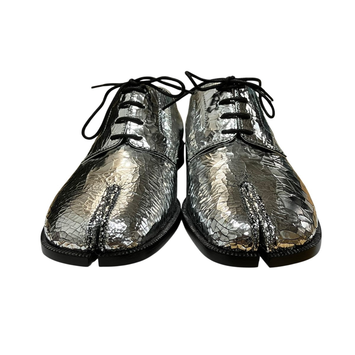 Maison Margiela ブロークンミラー足袋レースアップシューズ 古着・中古-2枚目のアイテム画像