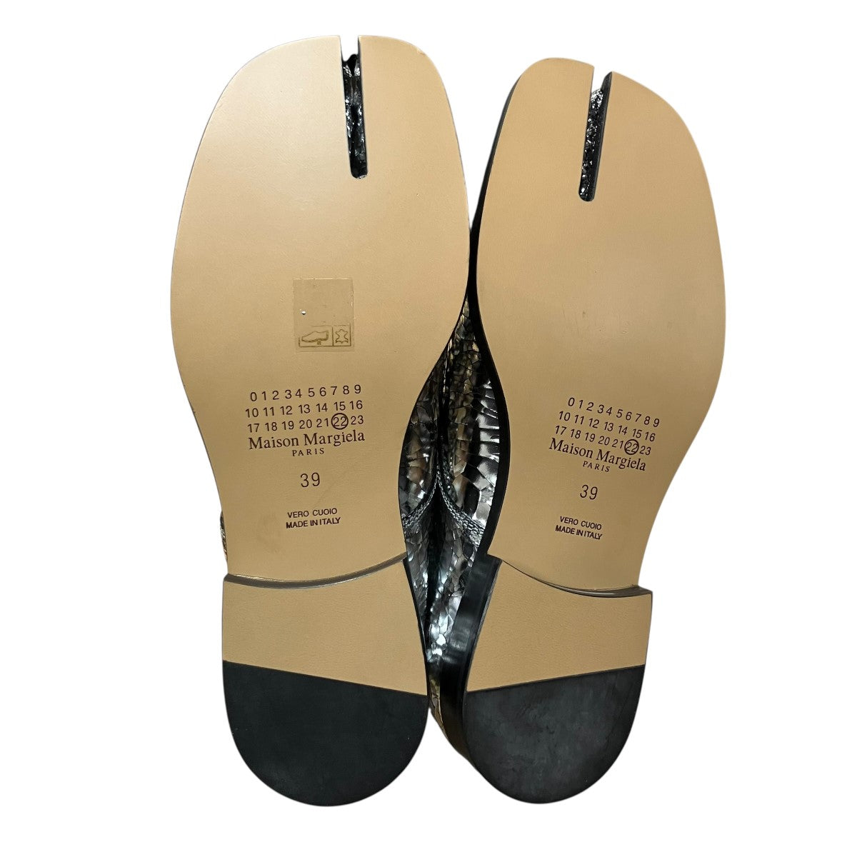 Maison Margiela ブロークンミラー足袋レースアップシューズ 古着・中古-7枚目のアイテム画像