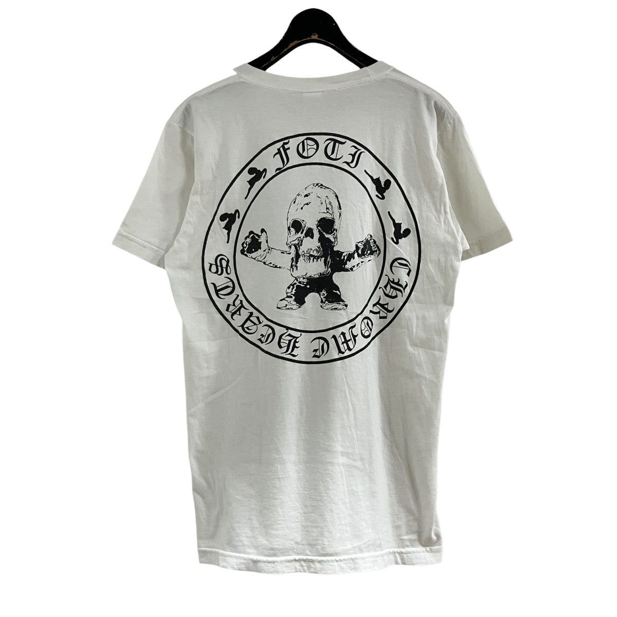 CHROME HEARTS バックプリント Tシャツ 2T CHROME HEARTS(クロムハーツ) FOTIバックプリントTシャツ ホワイト