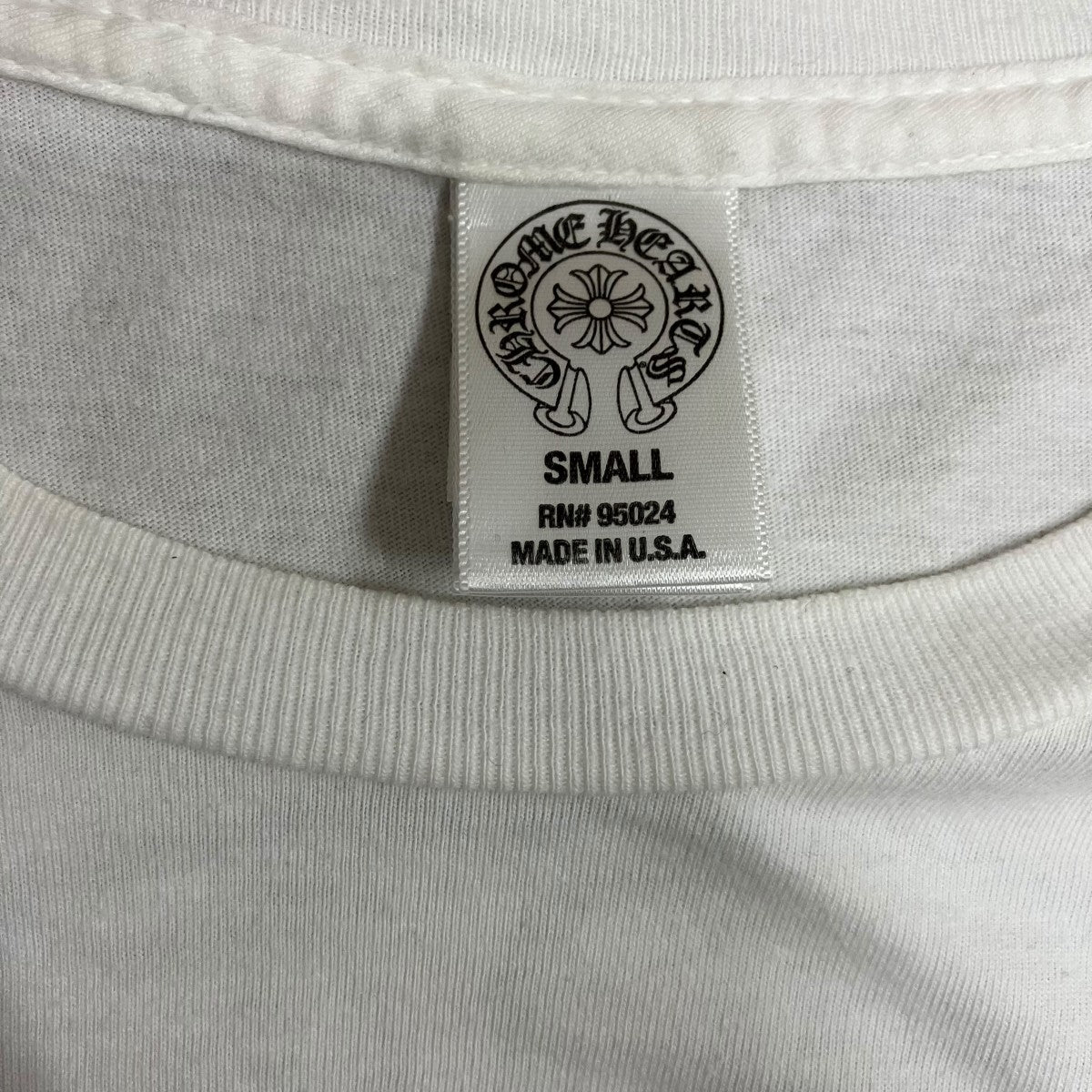 CHROME HEARTS バックプリント Tシャツ 2T クロムハーツ CHROME HEARTS バックプリント ポケット Tシャツ 2212