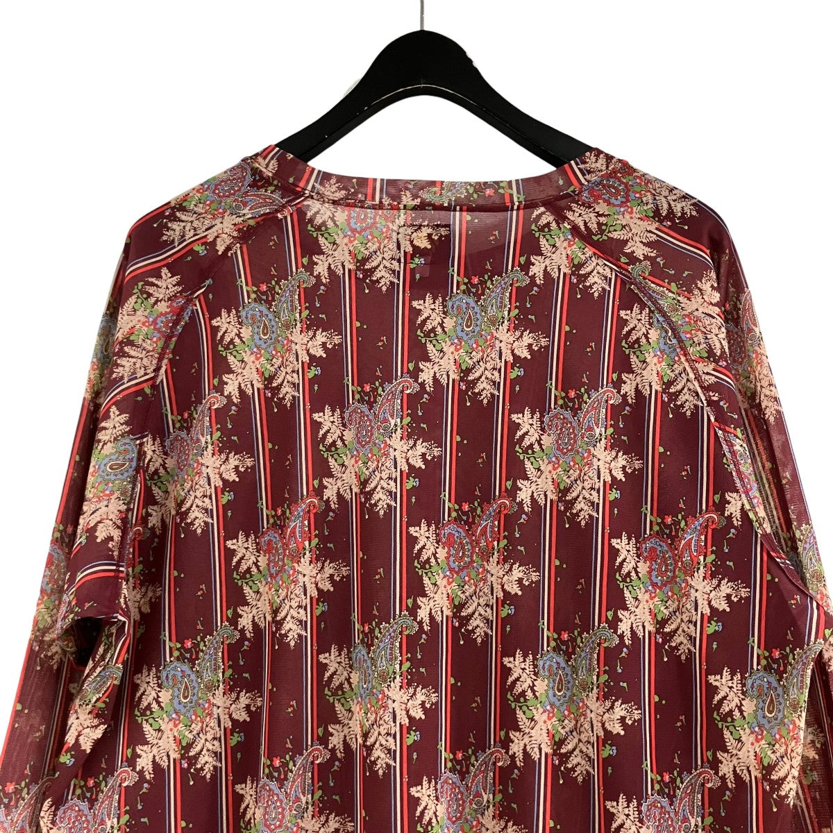Needles シアー総柄カットソー 古着・中古-4枚目のアイテム画像