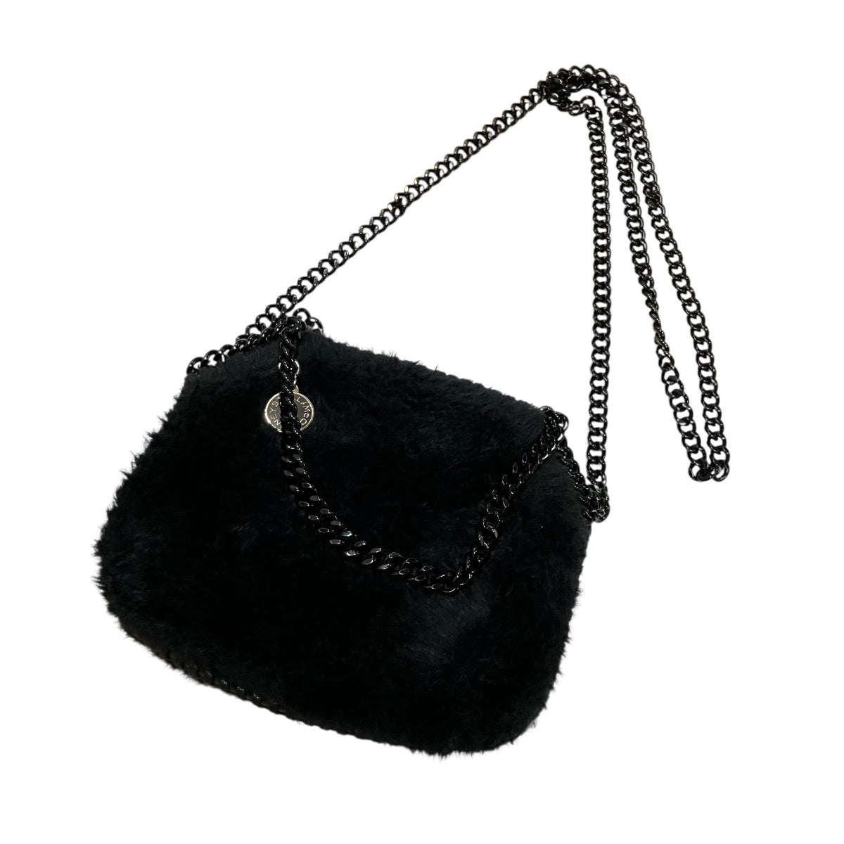 STELLA McCARTNEY ボアチェーンショルダーバッグ 古着・中古-1枚目のアイテム画像