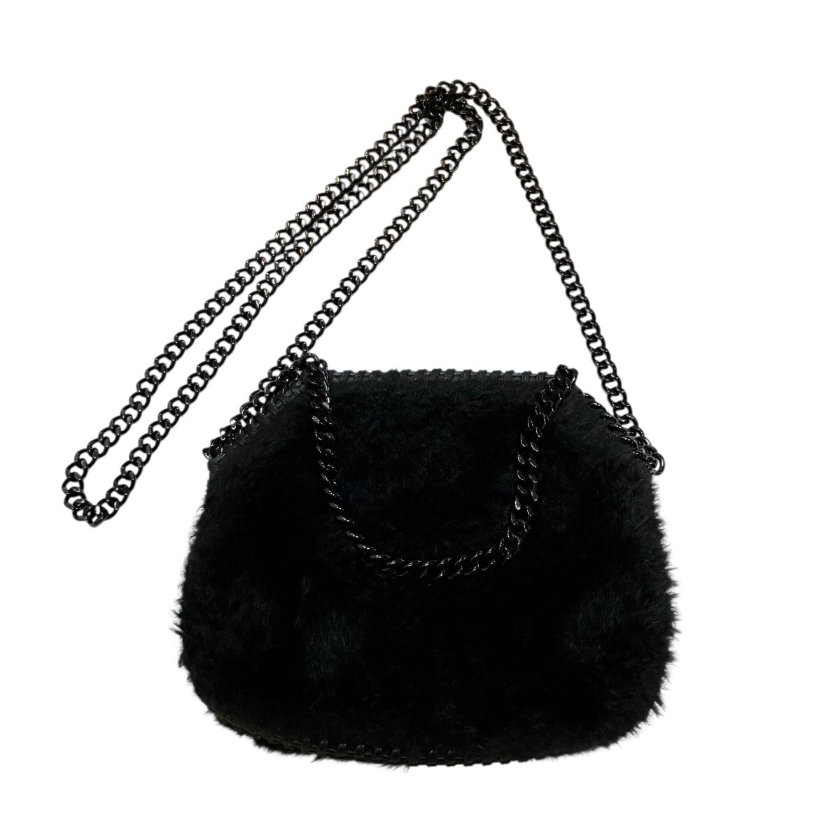 STELLA McCARTNEY ボアチェーンショルダーバッグ 古着・中古-4枚目のアイテム画像