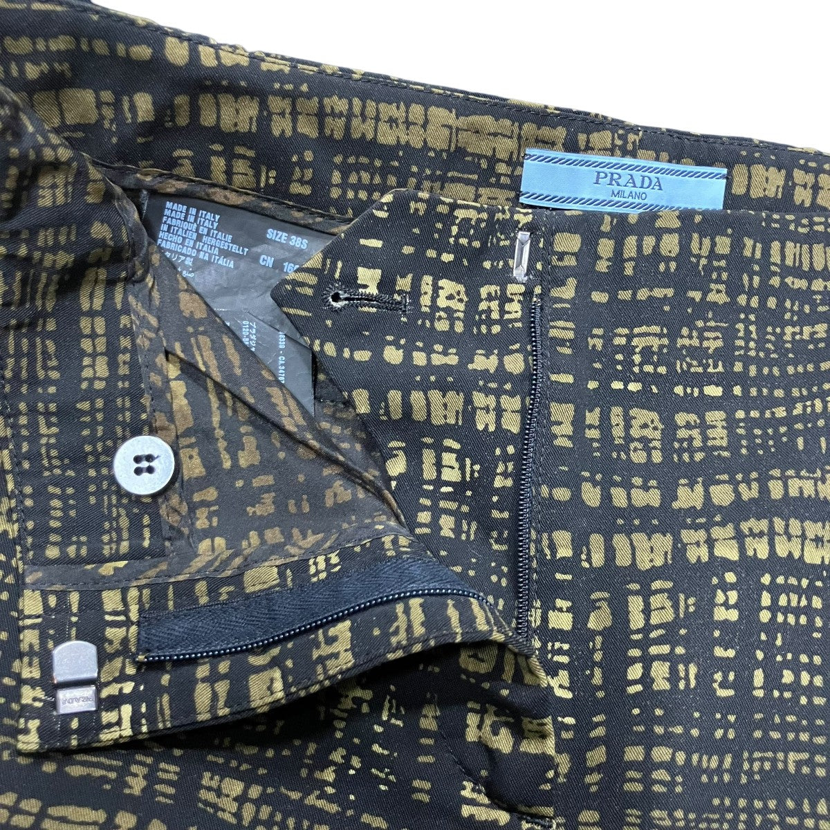 PRADA 総柄パンツ 古着・中古-5枚目のアイテム画像