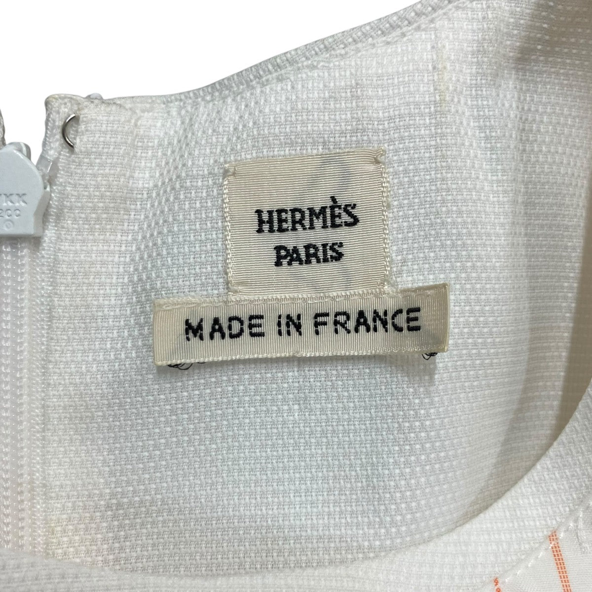 HERMES ノースリーブトップス 古着・中古-5枚目のアイテム画像
