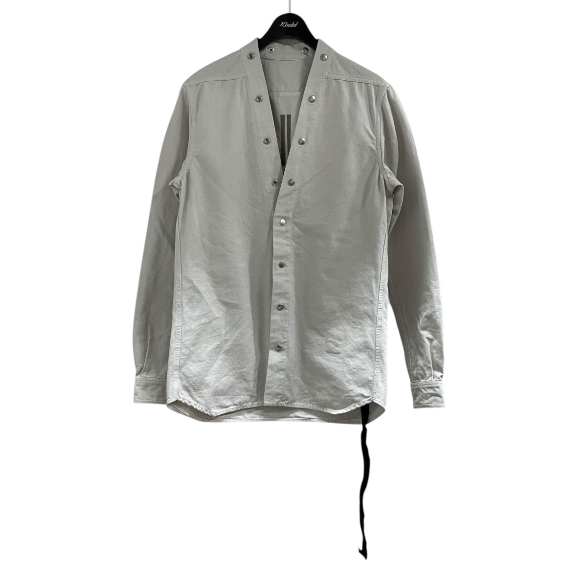 DRKSHDW 26SSコットンデニムラリーシャツDU01F4287-CVS ｢LARRY SHIRT - MILK WASH｣ 古着・中古-1枚目のアイテム画像
