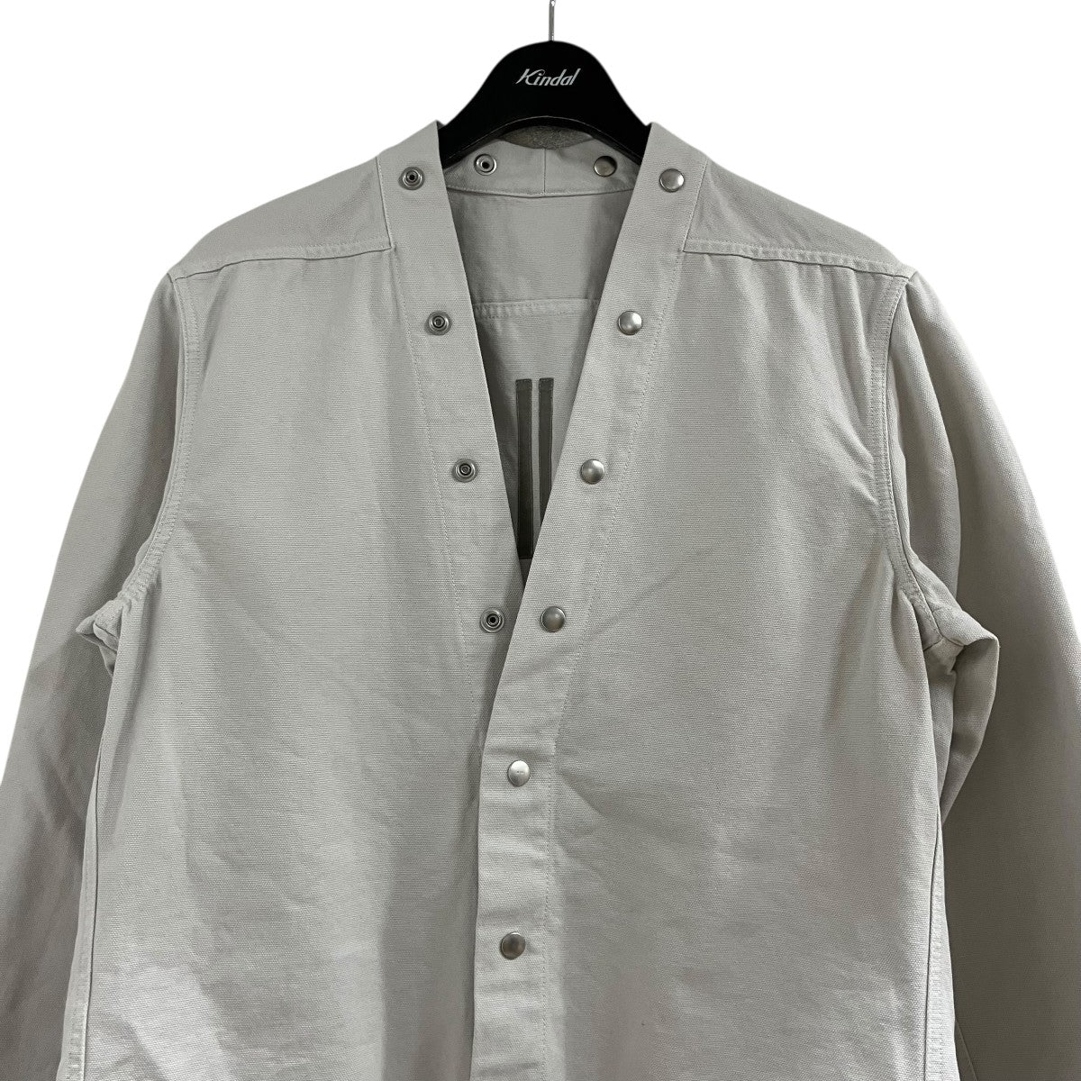 DRKSHDW 26SSコットンデニムラリーシャツDU01F4287-CVS ｢LARRY SHIRT - MILK WASH｣ 古着・中古-2枚目のアイテム画像