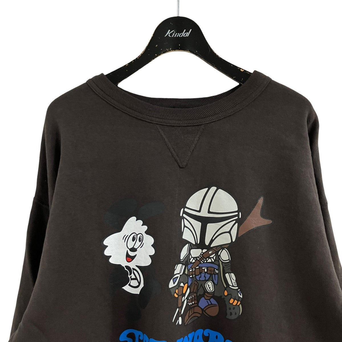 HUMAN MADE×STAR WARS クルーネックプリント裏起毛スウェット 古着・中古-2枚目のアイテム画像