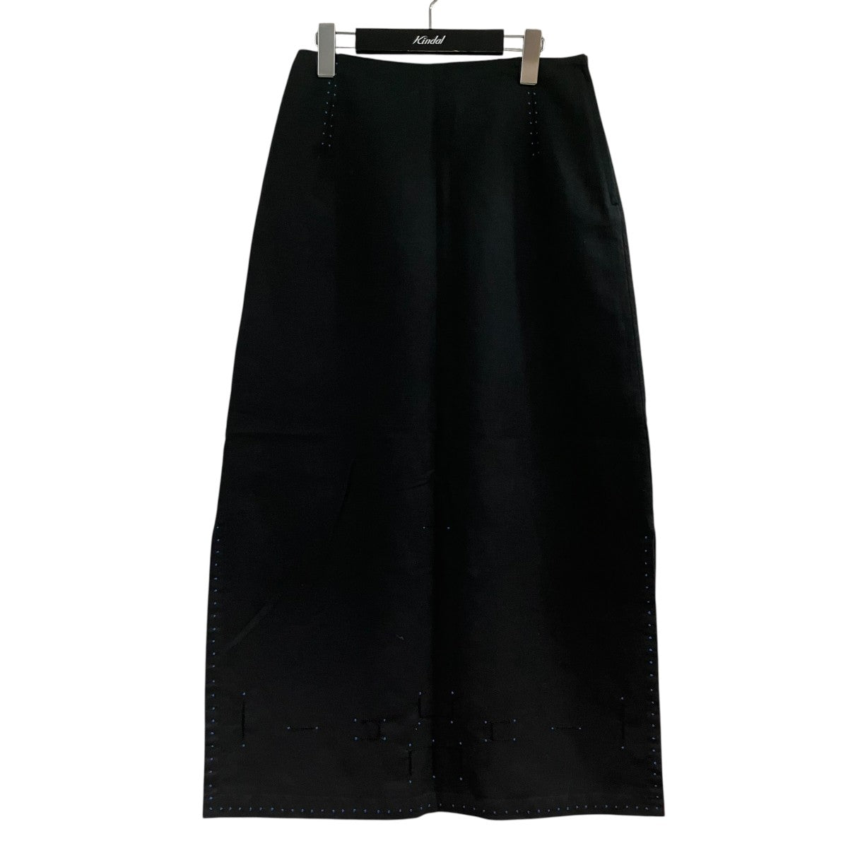 ISSEY MIYAKE 裾デザインリネンスリットスカート 古着・中古-1枚目のアイテム画像