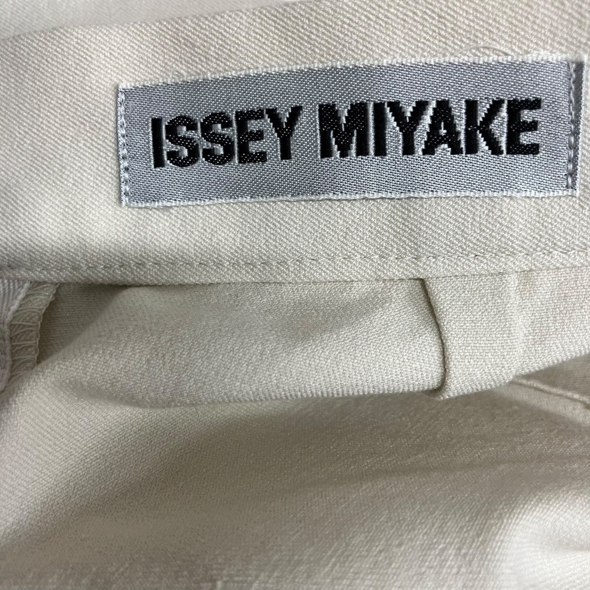 ISSEY MIYAKE(イッセイミヤケ) ロングスカート IM93-FG008 アイボリー