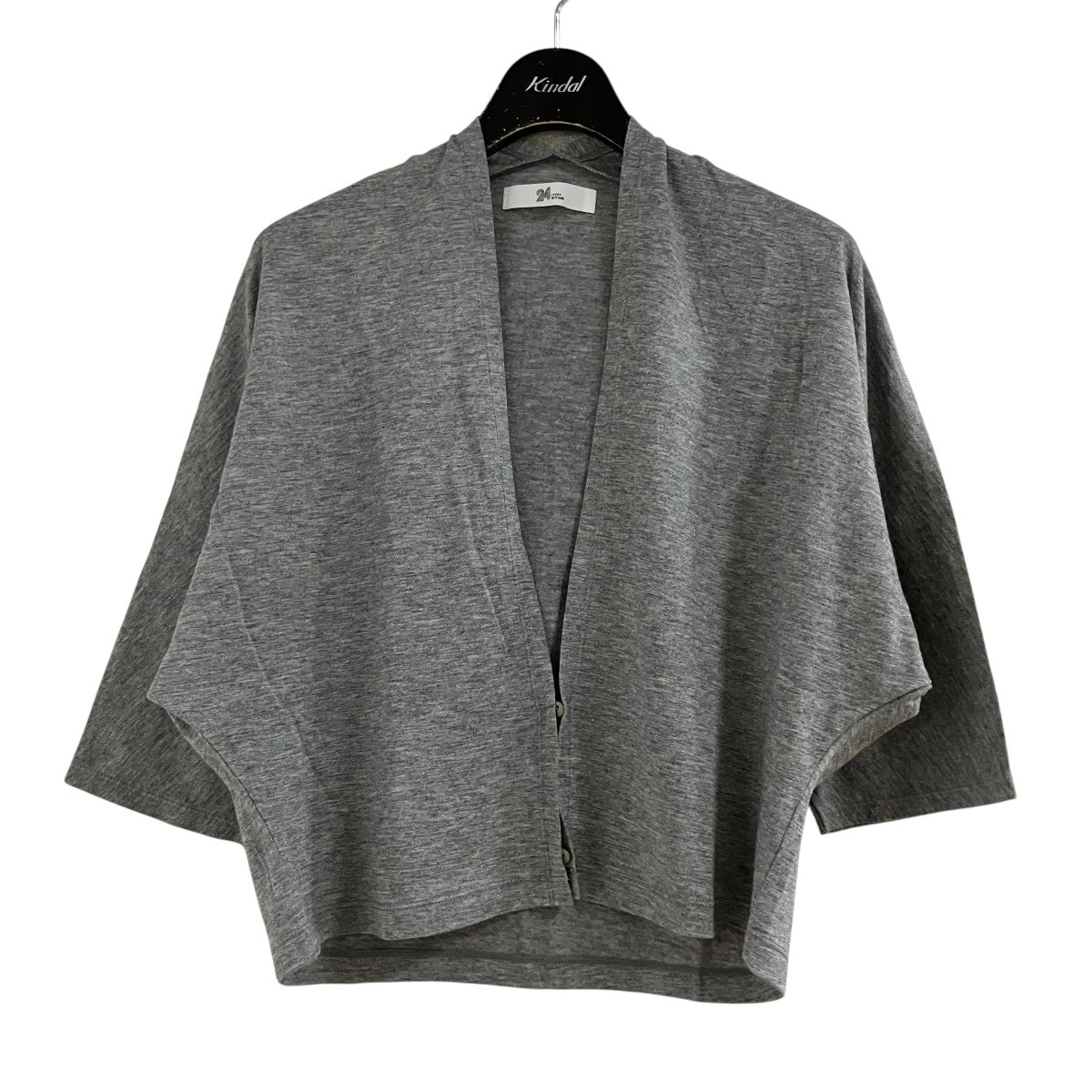 24 ISSEY MIYAKE ショートスリーブカーディガン 古着・中古-1枚目のアイテム画像