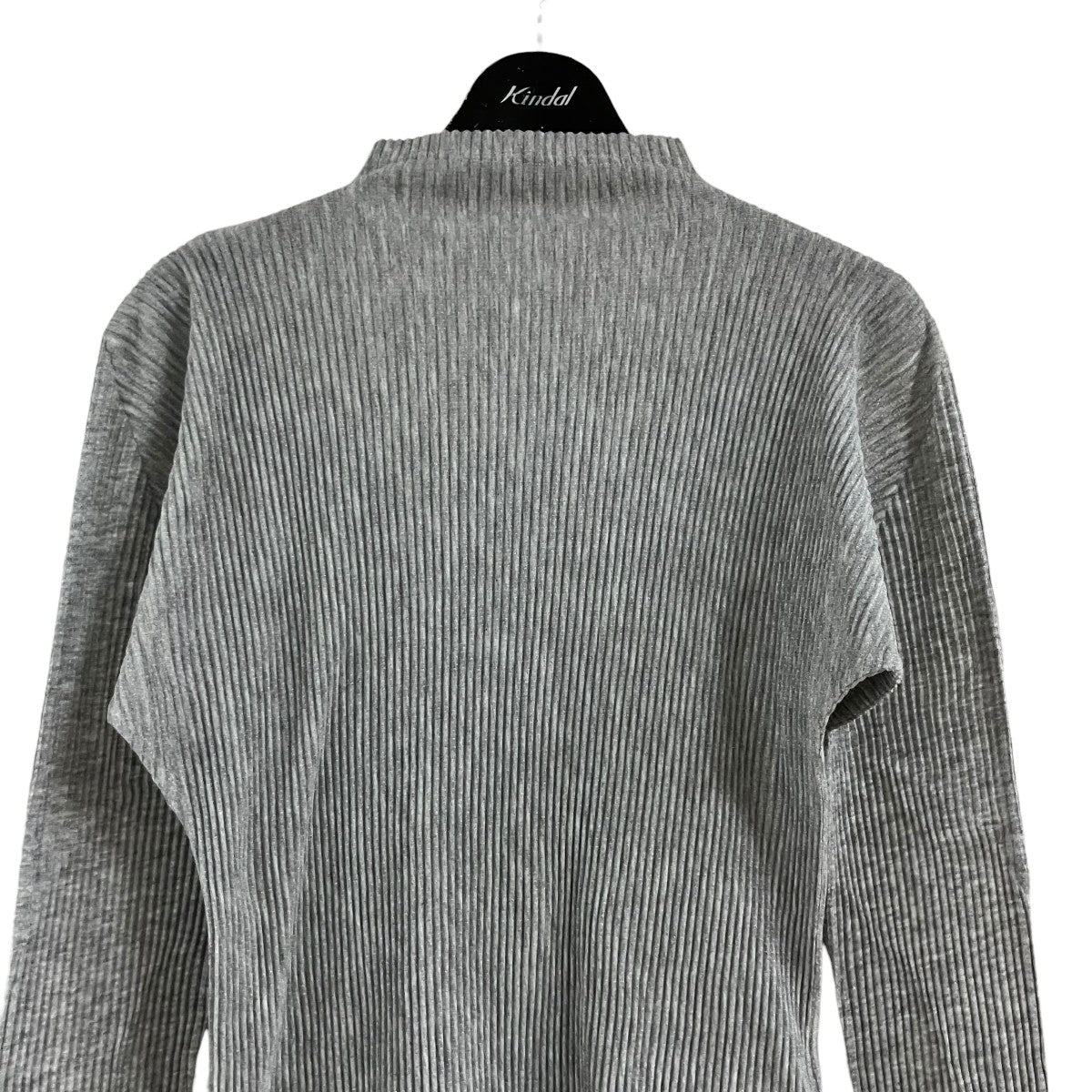 ISSEY MIYAKE ハイネックプリーツニット 古着・中古-2枚目のアイテム画像