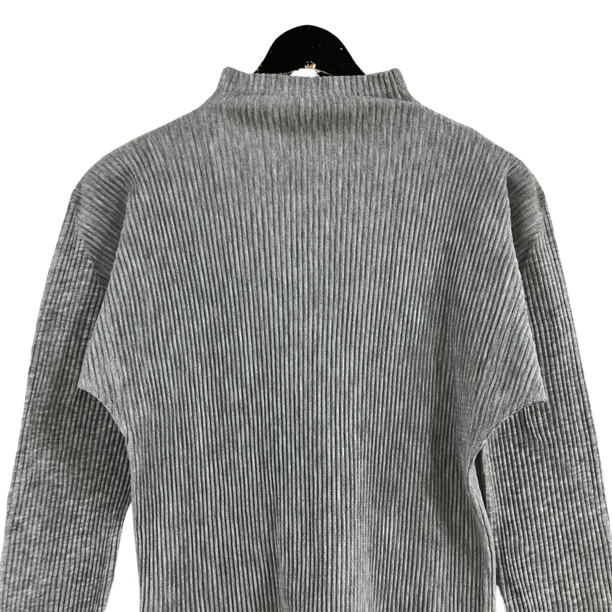 ISSEY MIYAKE ハイネックプリーツニット 古着・中古-4枚目のアイテム画像