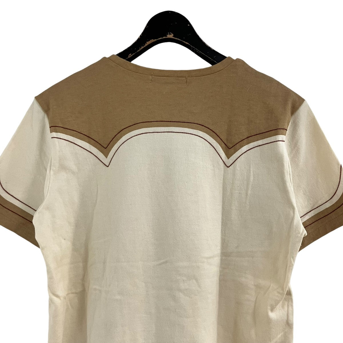 ISSEY MIYAKE ウェスタンステッチデザインTシャツ 古着・中古-4枚目のアイテム画像