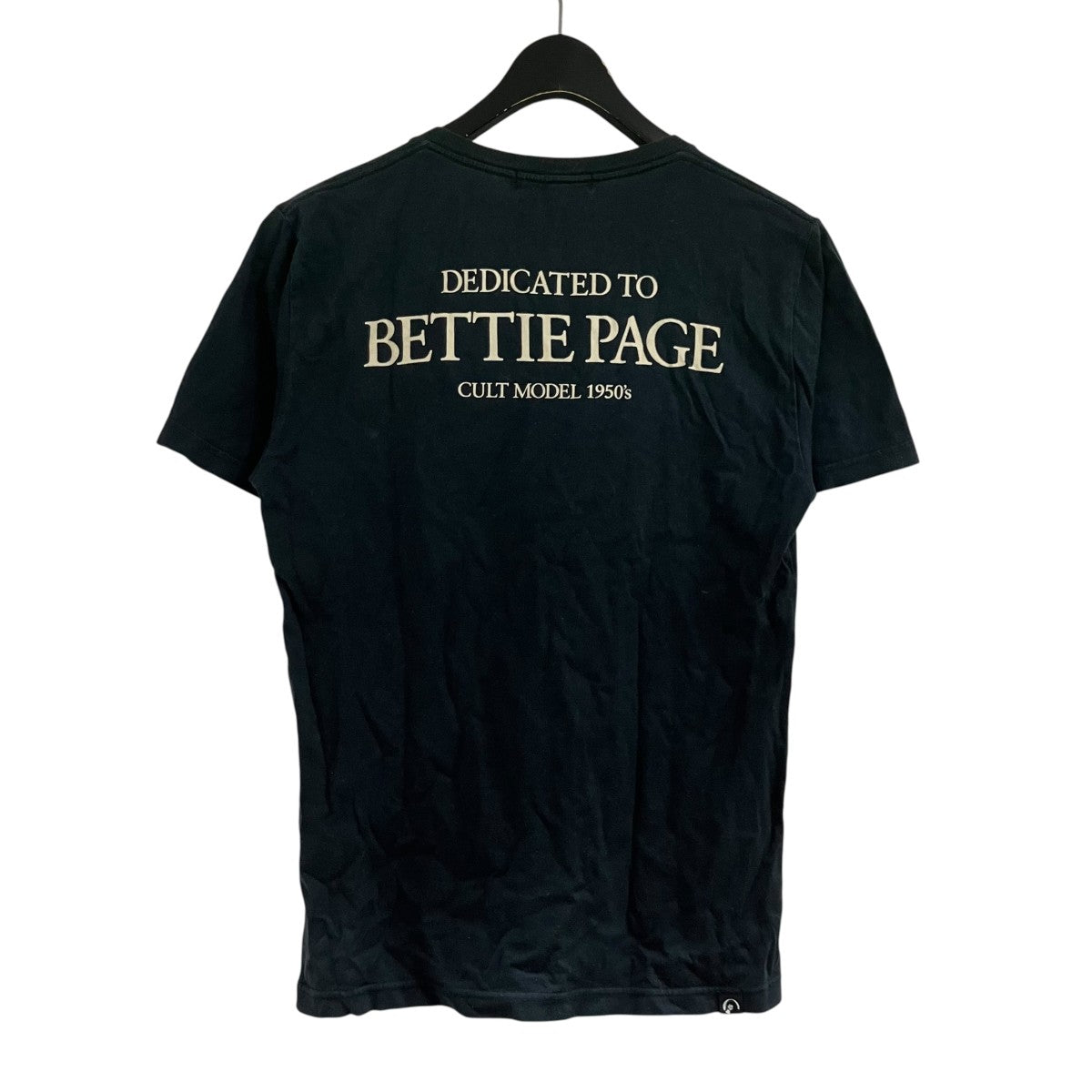 Hysteric Glamour VネックプリントTシャツ4CT-5591 古着・中古-3枚目のアイテム画像