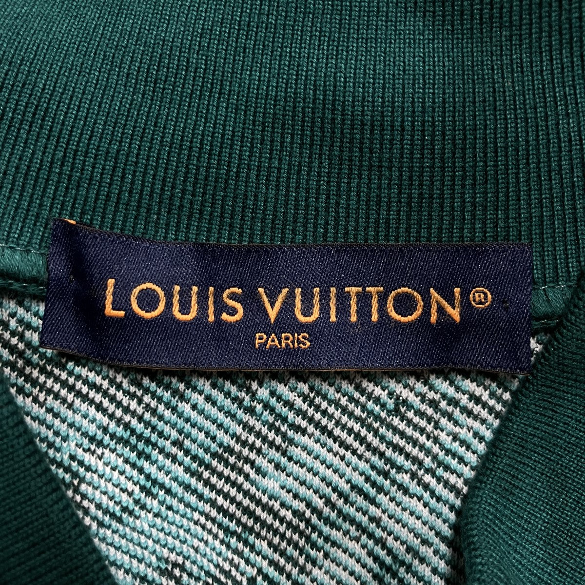 LOUIS VUITTON グラフィックモノグラムニットボンバージャケット 古着・中古-5枚目のアイテム画像