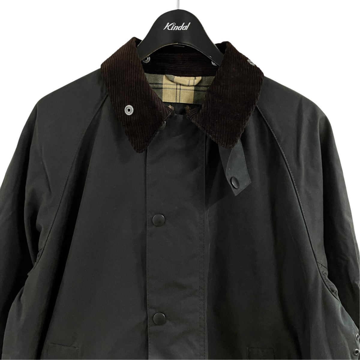 Barbour オイルドステンカラーコート 古着・中古-2枚目のアイテム画像