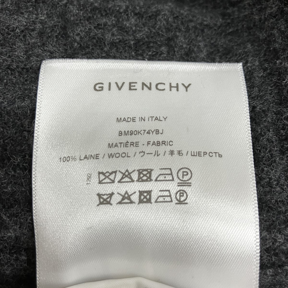 GIVENCHY モックネックニット 古着・中古-6枚目のアイテム画像