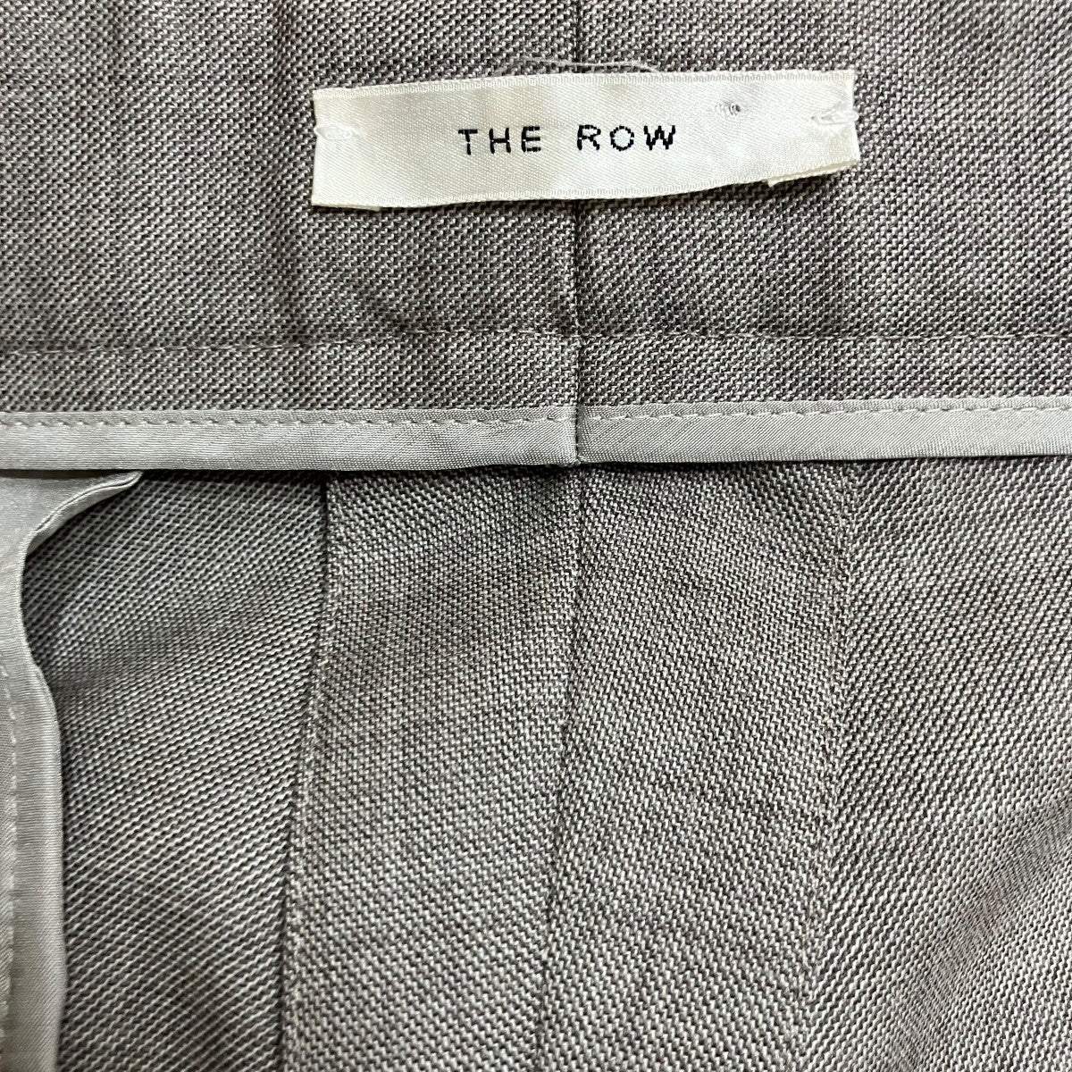 THE ROW ウールメランジスラックス 古着・中古-6枚目のアイテム画像