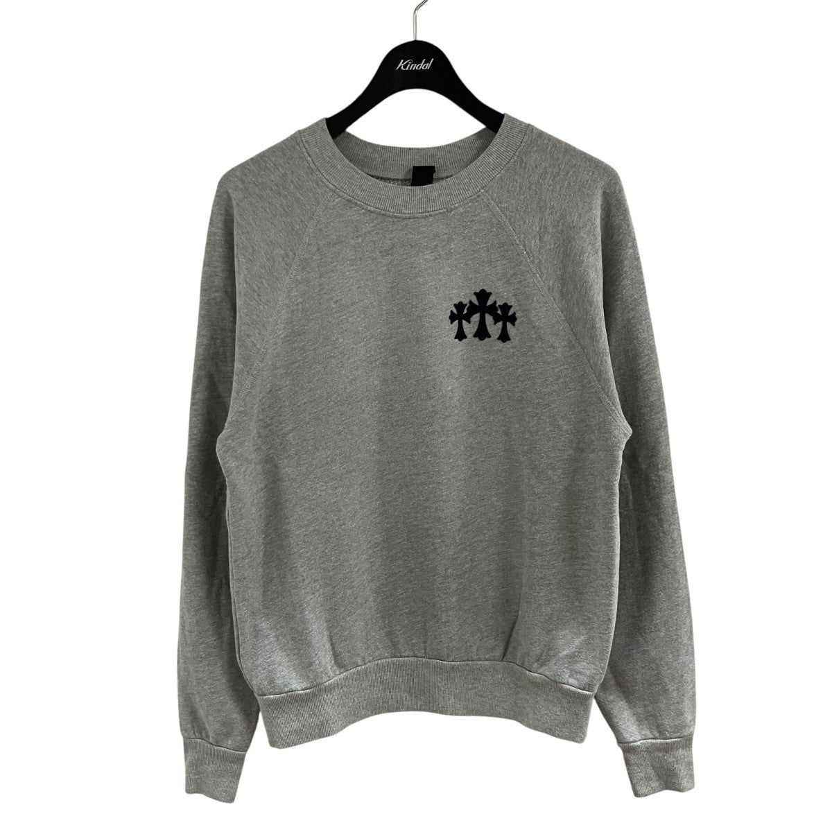 CHROME HEARTS セメタリークロスラグランスウェット 古着・中古-1枚目のアイテム画像
