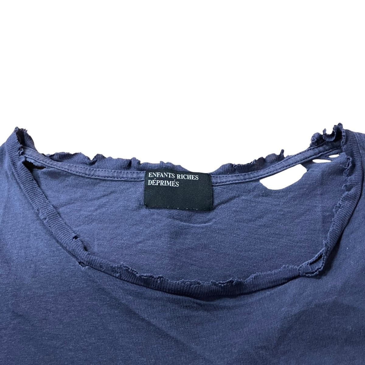 ENFANTS RICHES DEPRIMES ダメージ加工プリントTシャツ 古着・中古-5枚目のアイテム画像