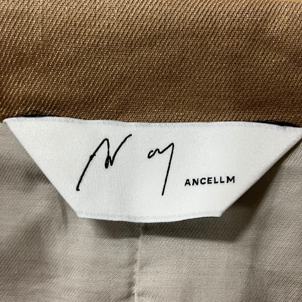 ANCELLM デニムテーラードジャケット 古着・中古-5枚目のアイテム画像