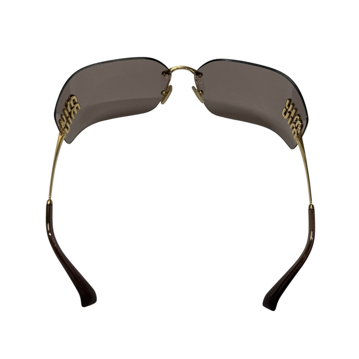 MIU MIU ロゴサングラス 古着・中古-4枚目のアイテム画像