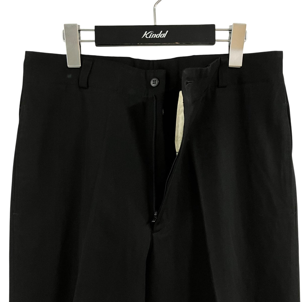 GIORGIO ARMANI ウールギャバジンスラックス 古着・中古-3枚目のアイテム画像
