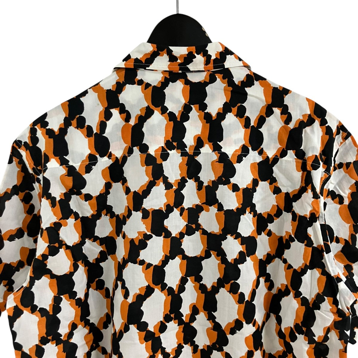 ISSEY MIYAKE 総柄ハーフスリーブシャツ 古着・中古-4枚目のアイテム画像