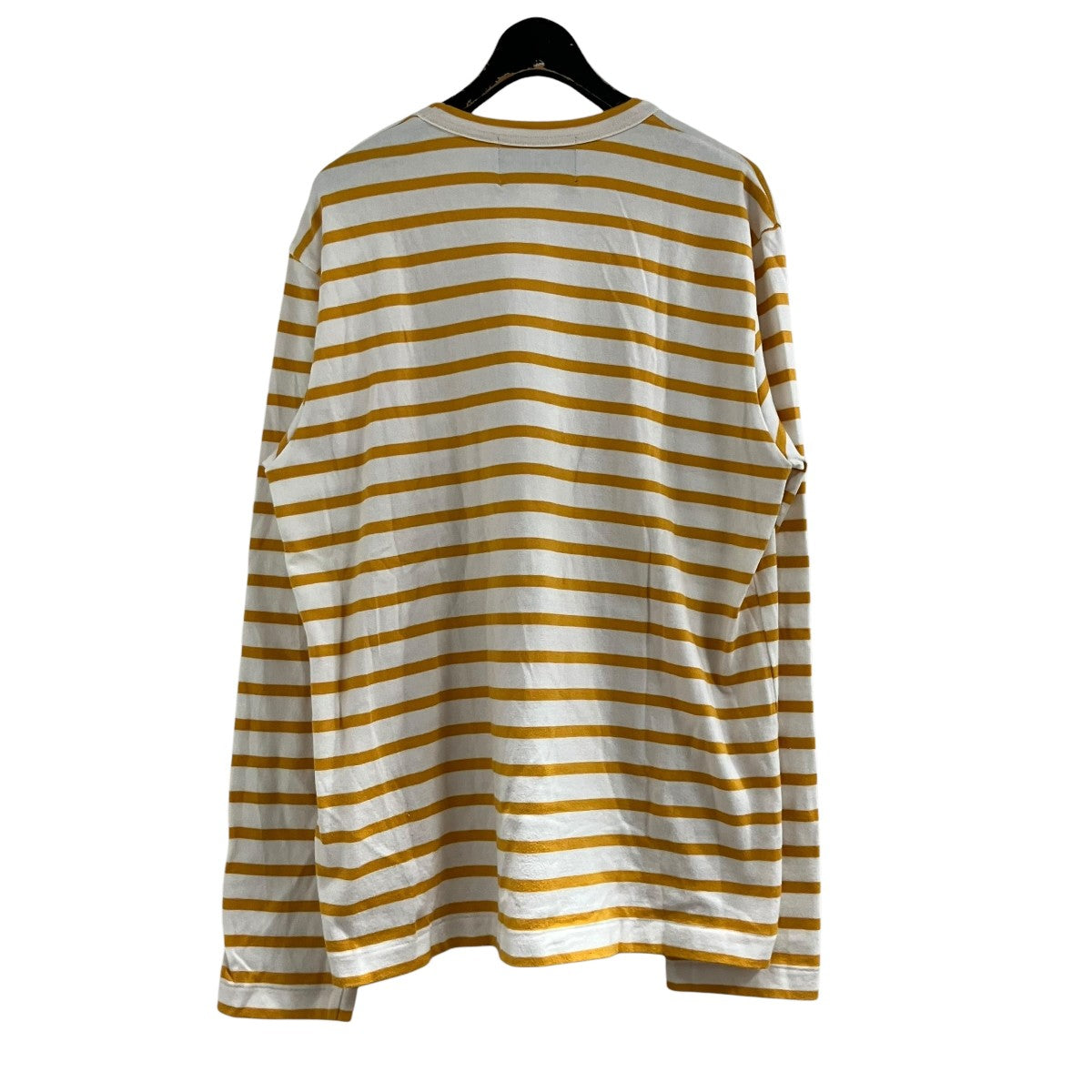 COMME des GARCONS×THE BEATLES ボーダーカットソー 古着・中古-3枚目のアイテム画像