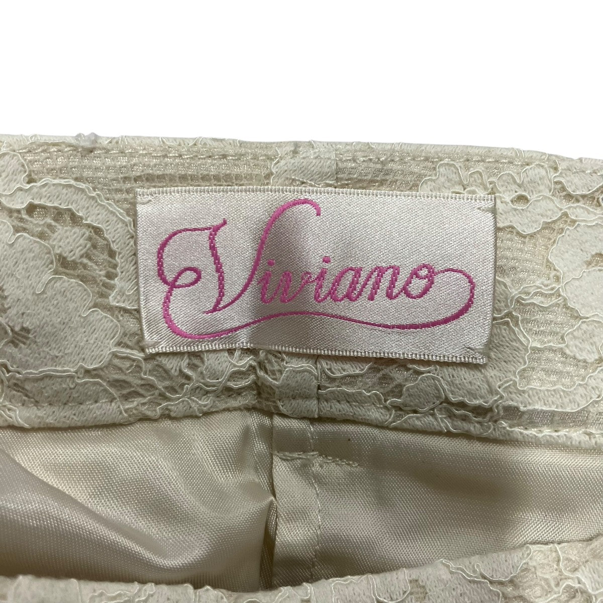 VIVIANO フラワーレースパンツ 古着・中古-5枚目のアイテム画像