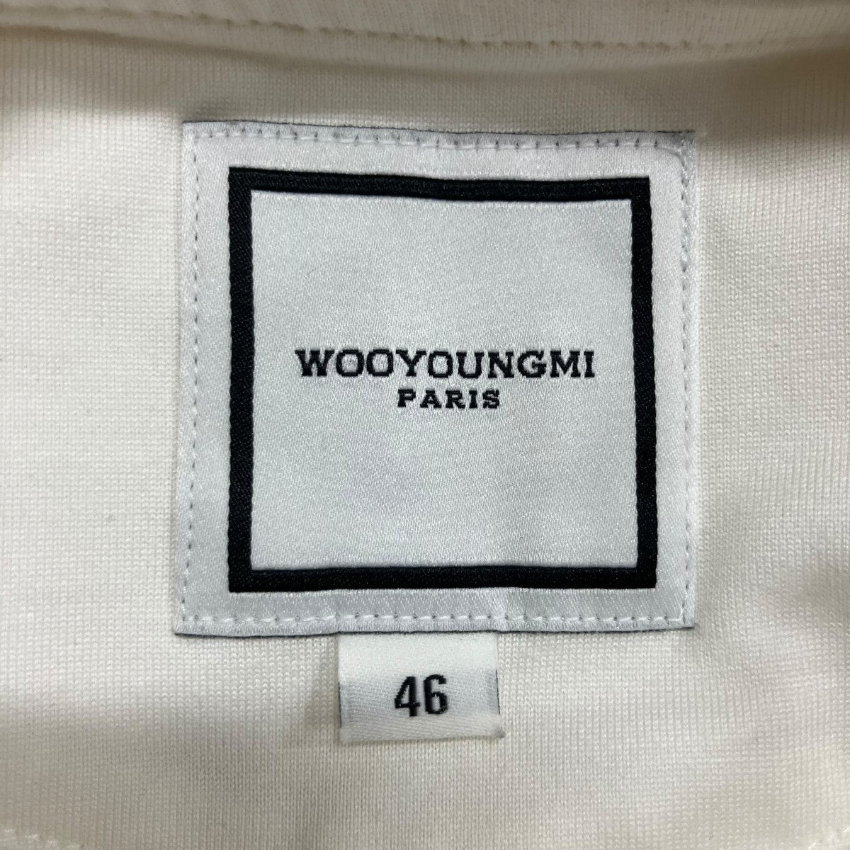 WOO YOUNG MI バックプリントラバーロゴTシャツ 古着・中古-5枚目のアイテム画像