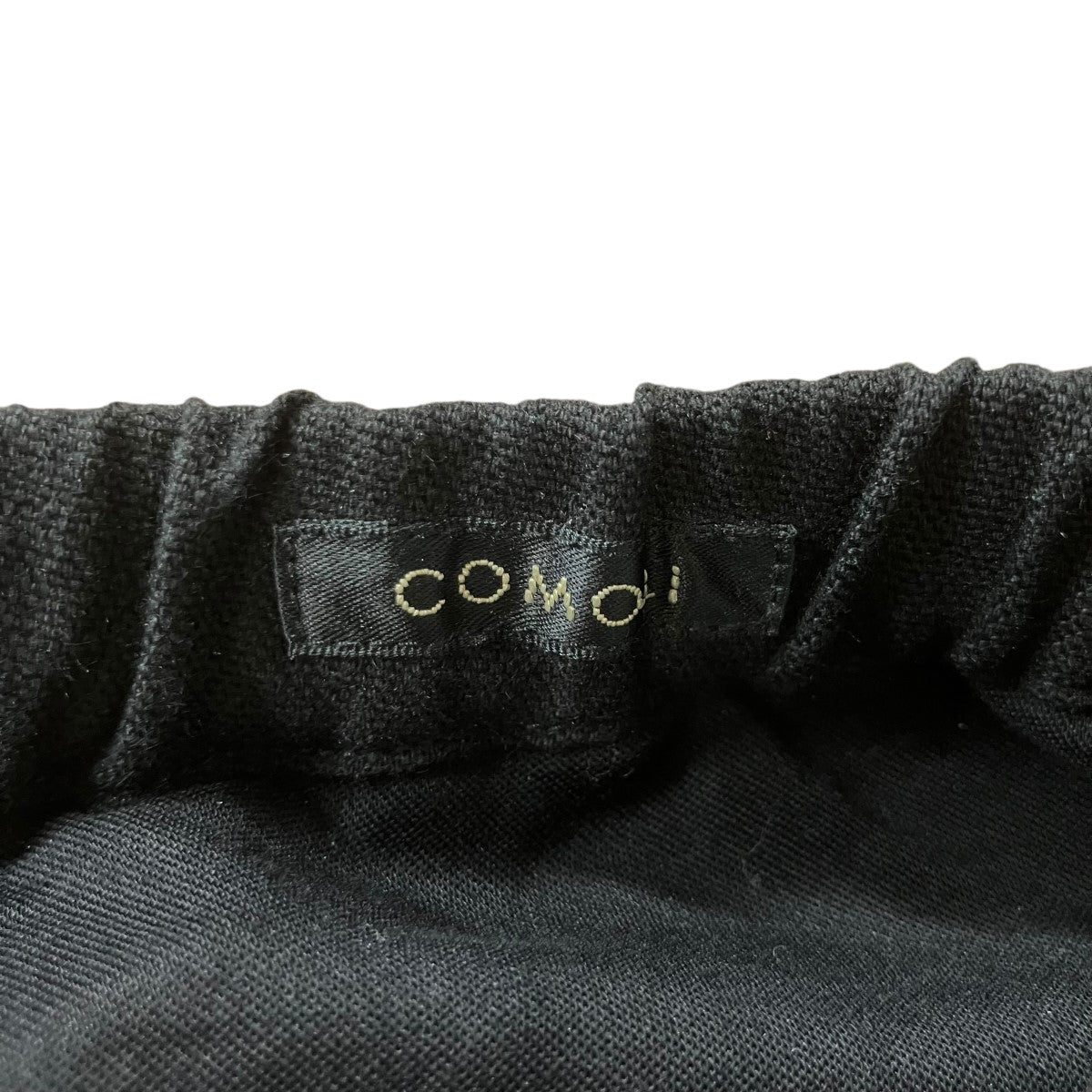 COMOLI コットンダックス テーパードパンツ 古着・中古-5枚目のアイテム画像