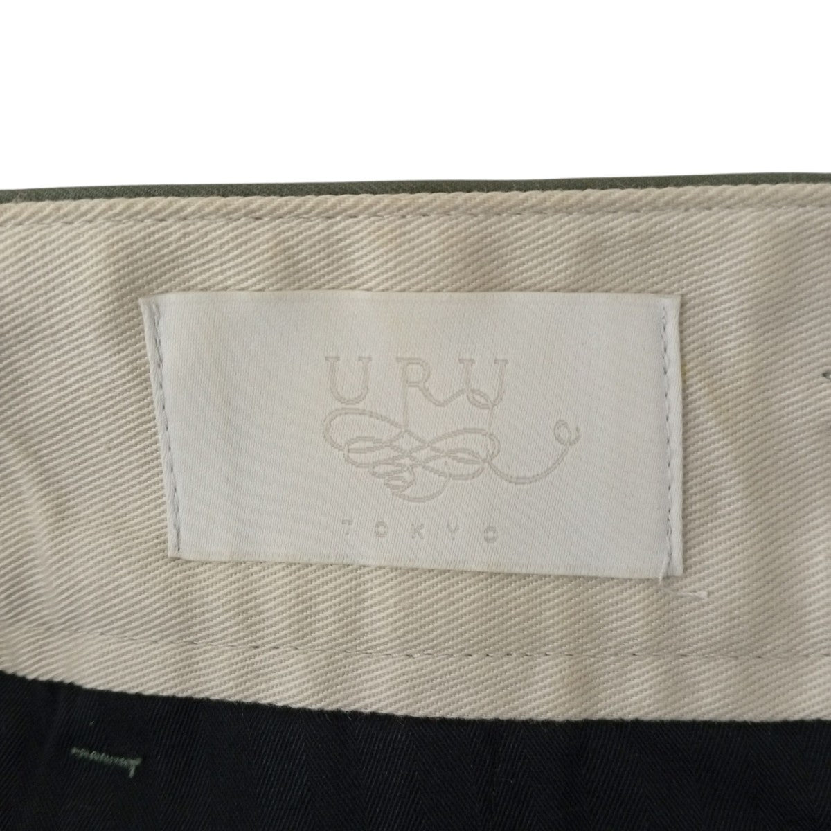 URU タックパンツ19SUP02 古着・中古-4枚目のアイテム画像
