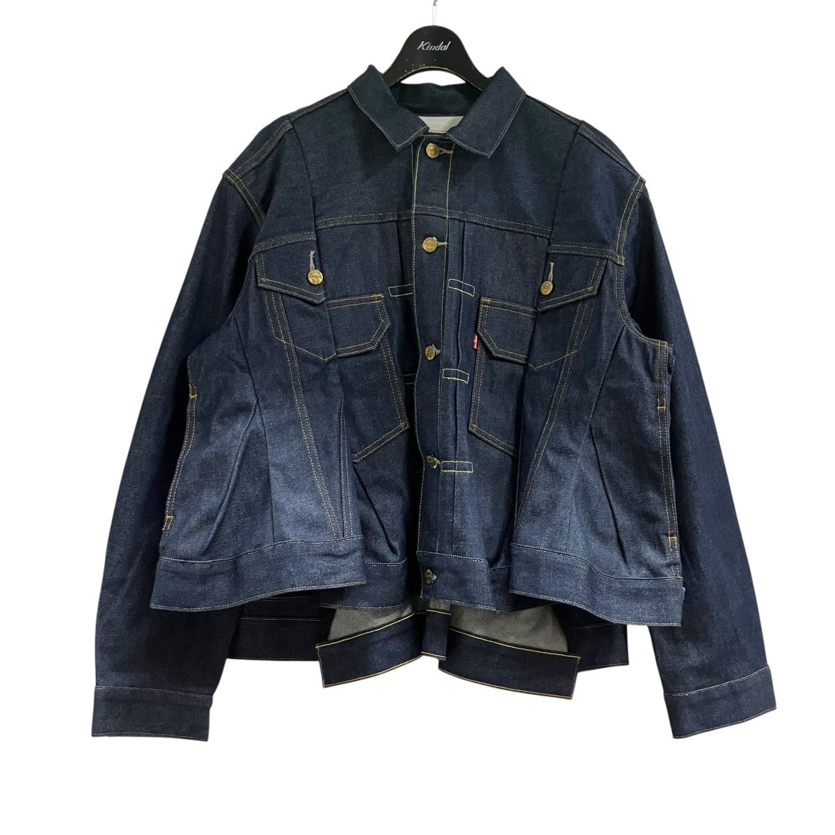sacai×LEVI’S デニムジャケット 古着・中古-1枚目のアイテム画像