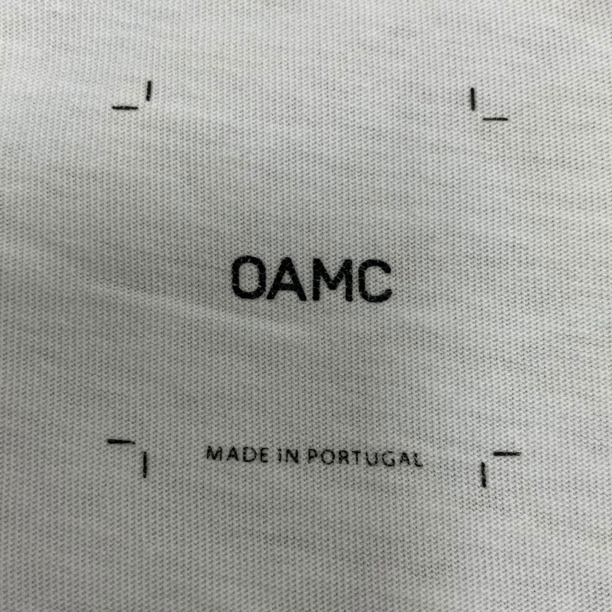 OAMC バックパッチ半袖Tシャツ 古着・中古-6枚目のアイテム画像
