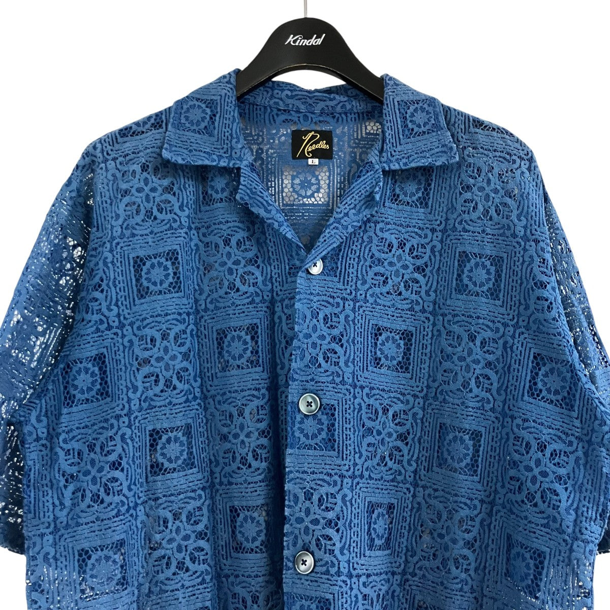 Needles カバナシャツ 古着・中古-2枚目のアイテム画像