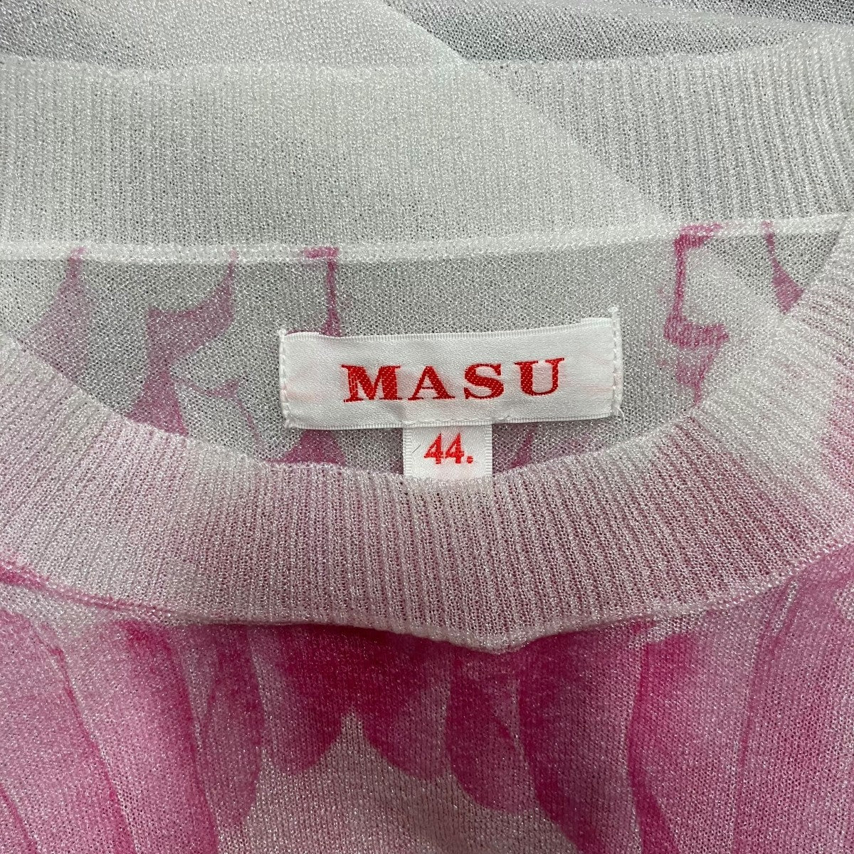 MASU クリアエンジェルウィングシアーカットソー 古着・中古-5枚目のアイテム画像